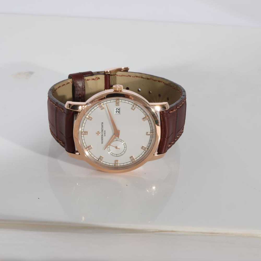 Vacheron Constantin Pink gold watch - image 12