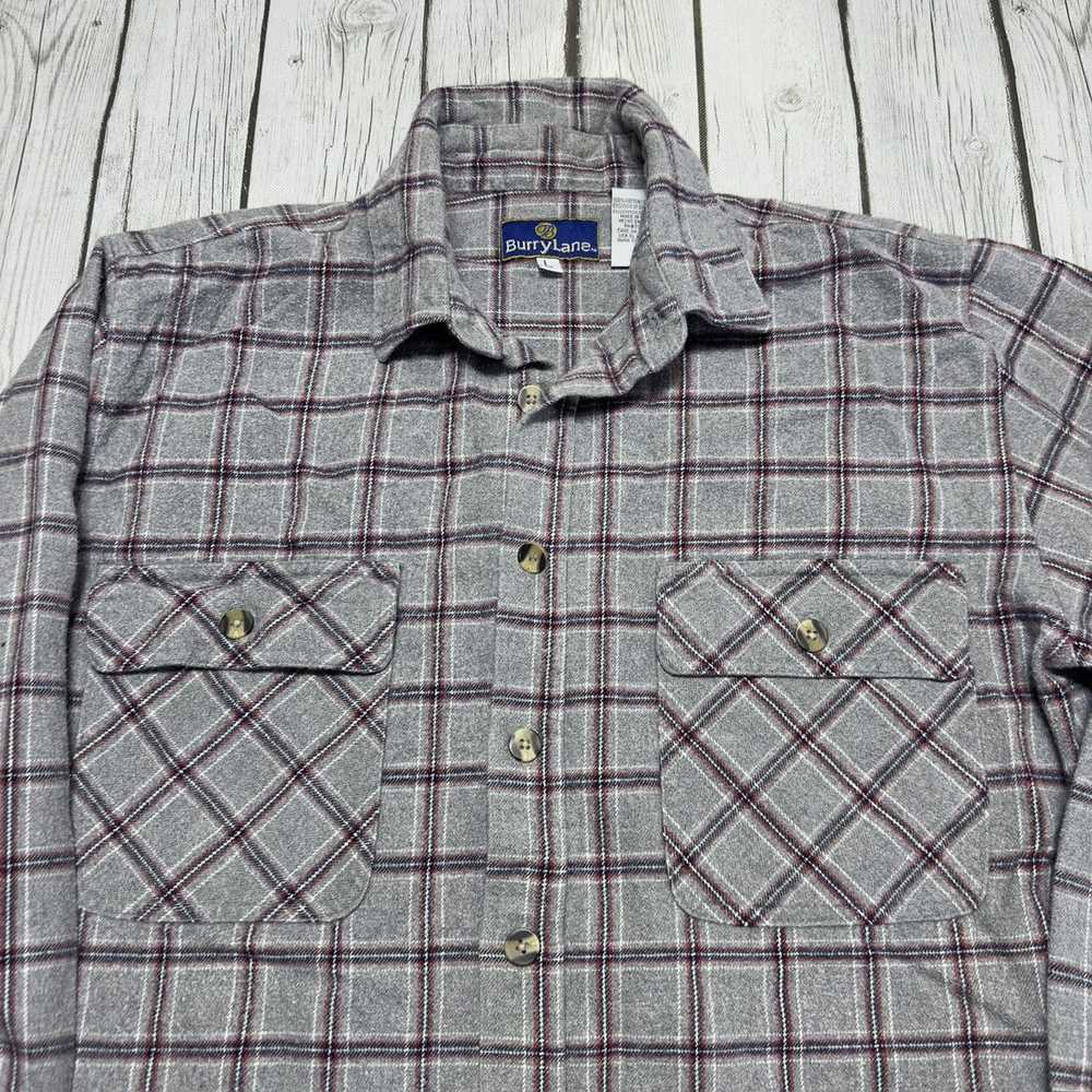 Bury Lane × Vintage Vintage Burry Lane flannel sh… - image 3