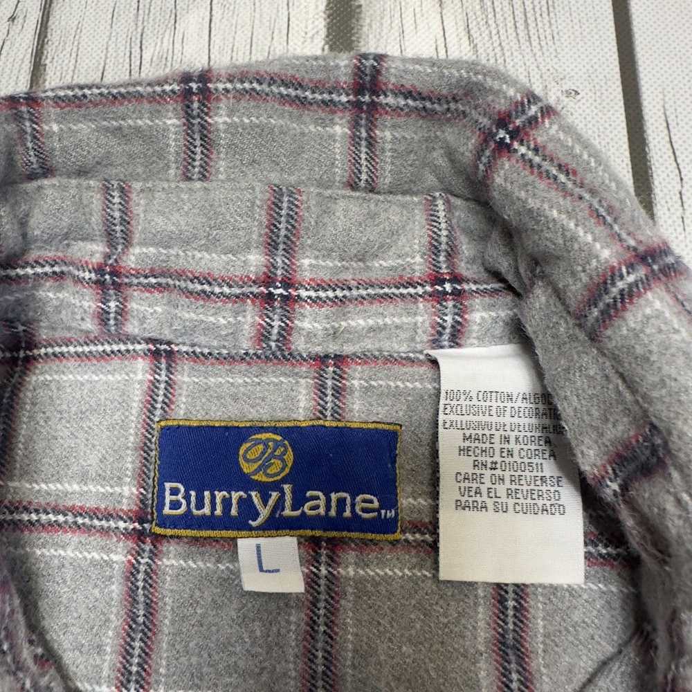 Bury Lane × Vintage Vintage Burry Lane flannel sh… - image 4