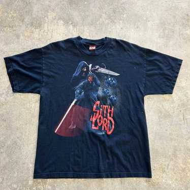 Star Wars Vintage 90s Sith Lord Star Wars Tee Sz X