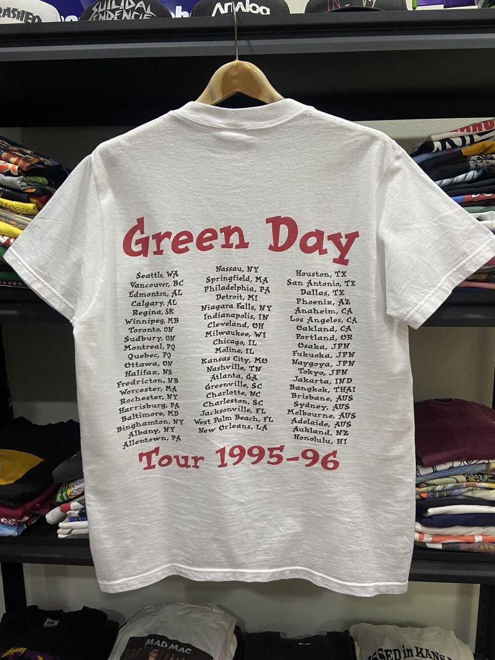 Band Tees × Tour Tee × Vintage Vintage 1995s Gree… - image 8