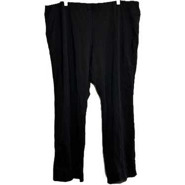 Other Alembika Pants Black Tapered Elastic Wide Pu