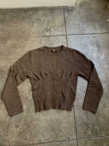 Vivienne Westwood Sinched Wool Sweater from early 