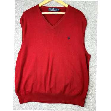 Polo Ralph Lauren Authentic Mens Red Pima Cotton G