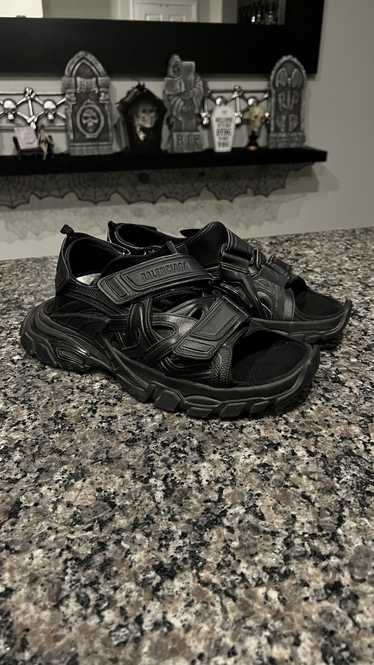 Balenciaga Balenciaga Track Sandals “Triple Black”