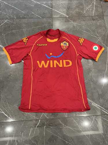 Kappa × Soccer Jersey 2008-2009 AS Roma Gialloross