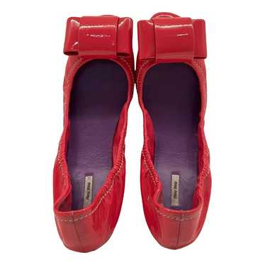 Miu Miu Patent leather ballet flats