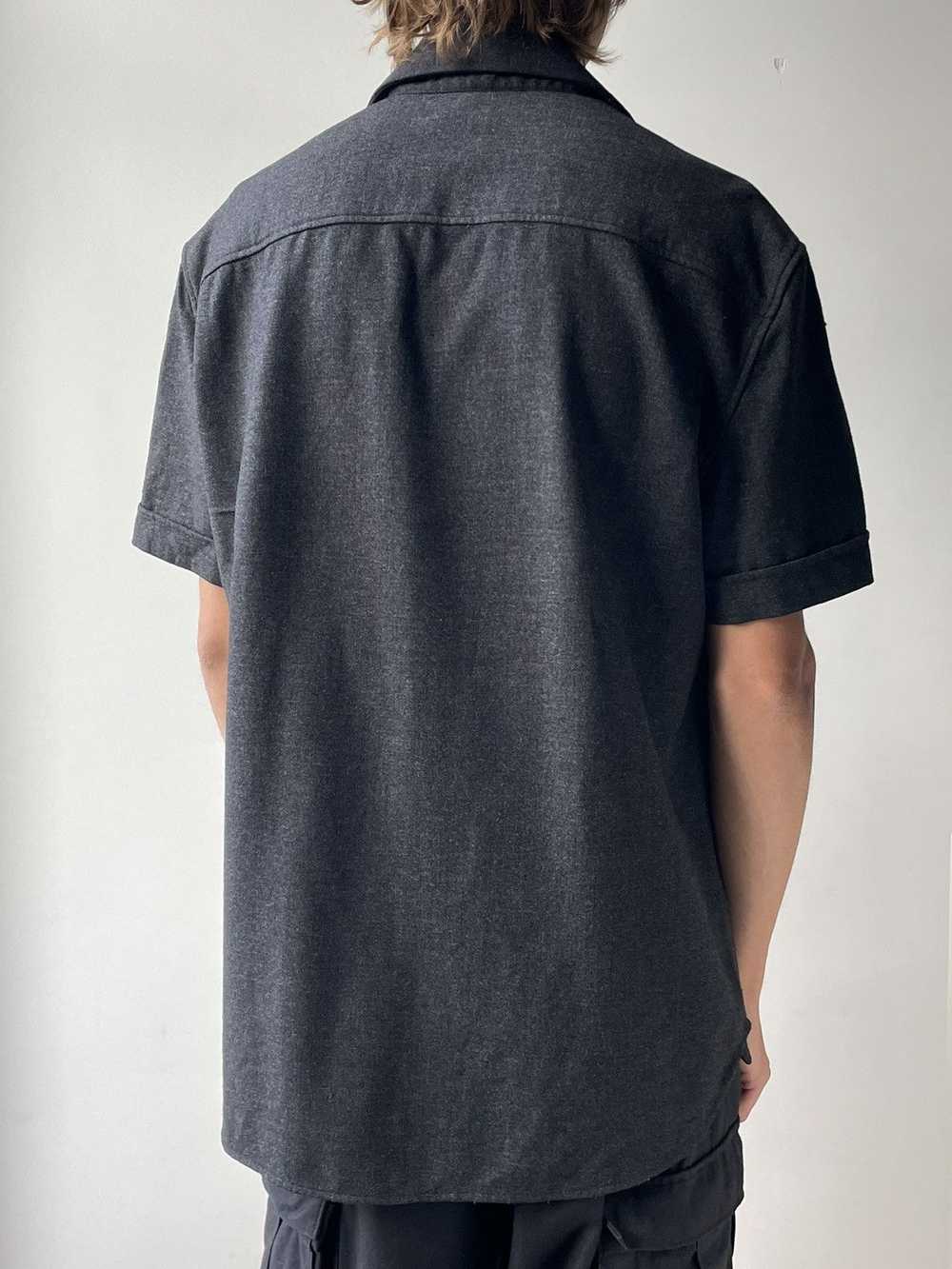 Prada Prada 90’s Heavy Wool Shortsleeve Shirt - image 2