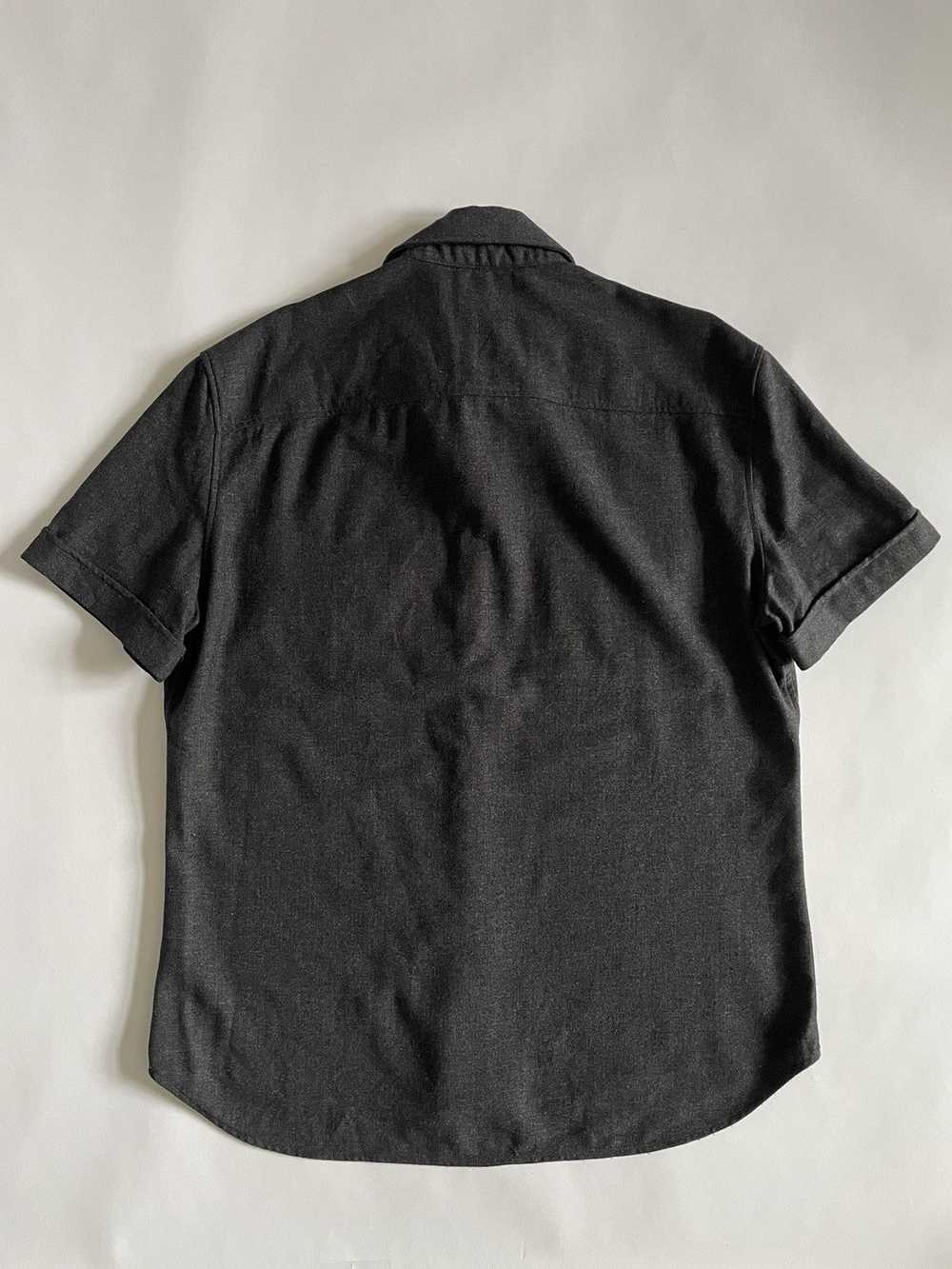 Prada Prada 90’s Heavy Wool Shortsleeve Shirt - image 4