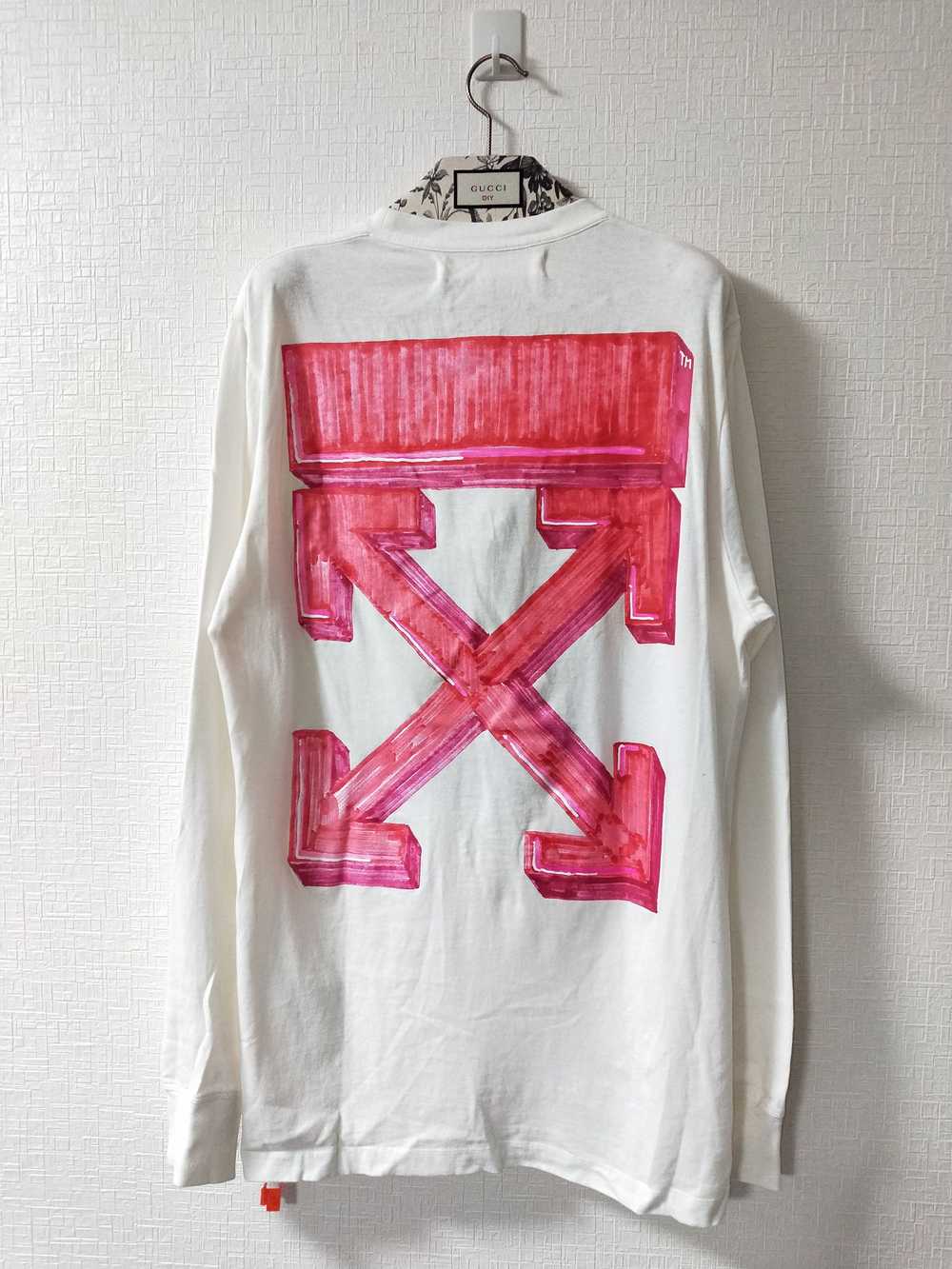 Off-White 3D Marker Arrows L/S Tee - image 1