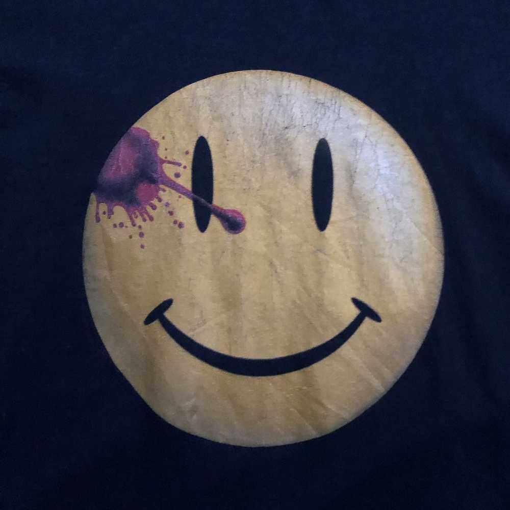 Dc Comics × Gildan × Movie Wachmen smiley t shirt - image 6