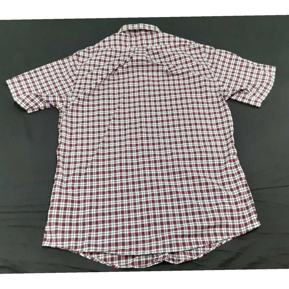 Brooks Brothers Red Plaid Short Sleeve Nylon Medi… - image 6