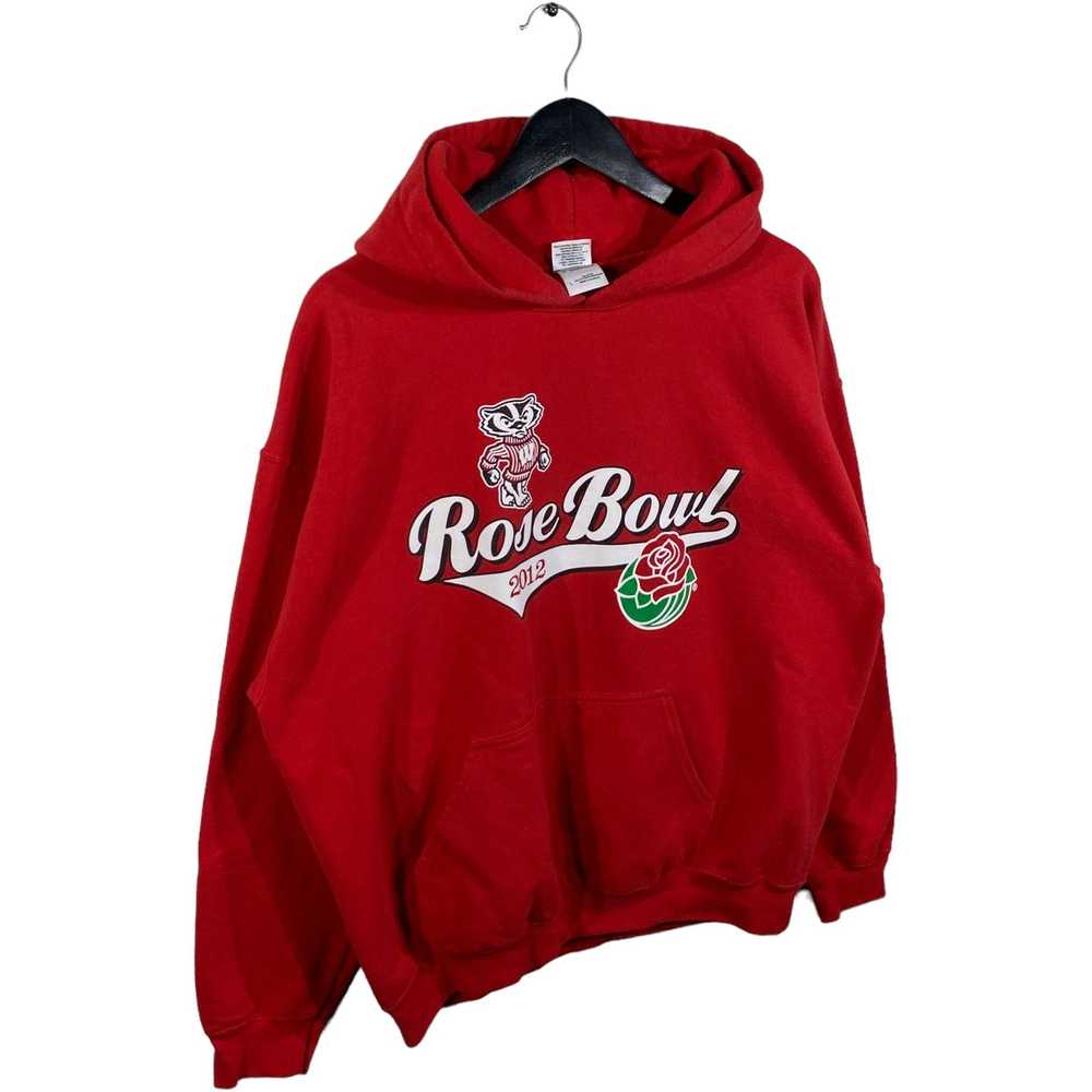 Gildan University Of Wisconsin Rose Bowl Hoodie - image 2