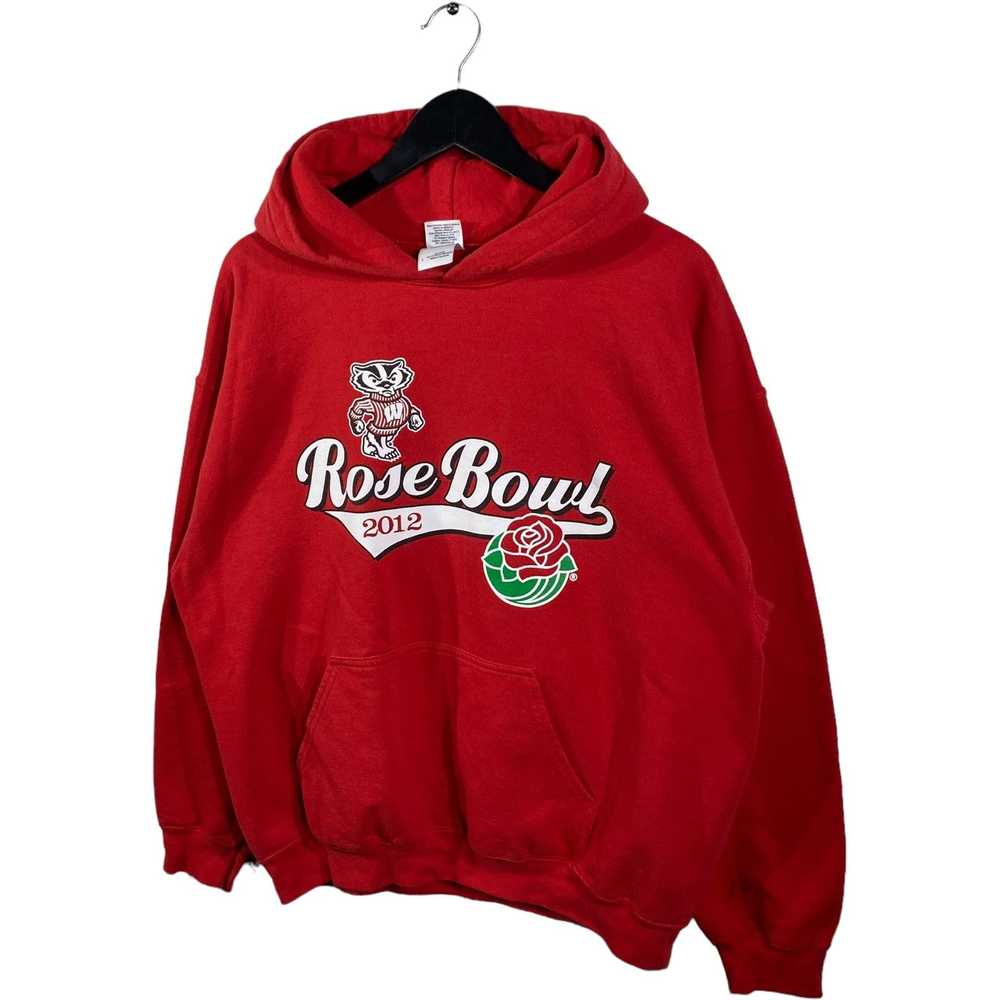 Gildan University Of Wisconsin Rose Bowl Hoodie - image 3