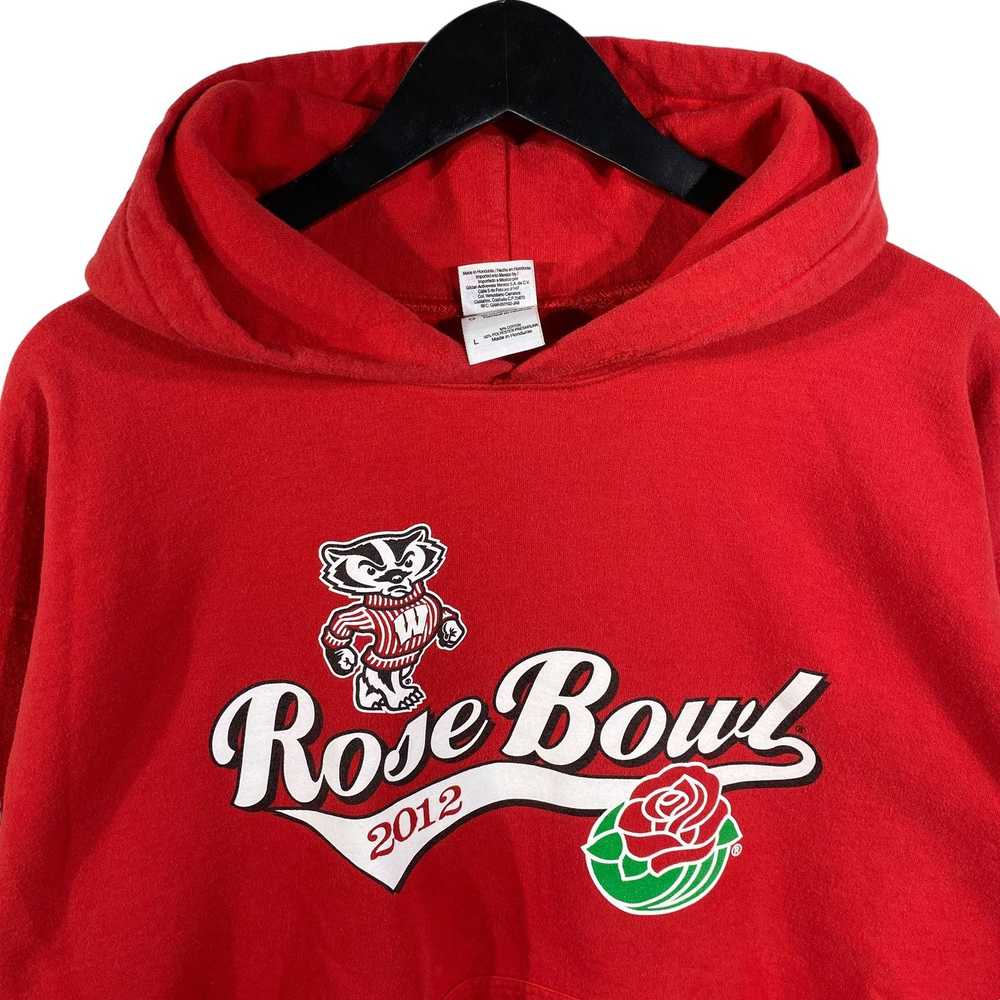 Gildan University Of Wisconsin Rose Bowl Hoodie - image 4