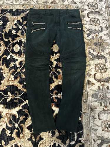 Balmain Balmaine biker denim