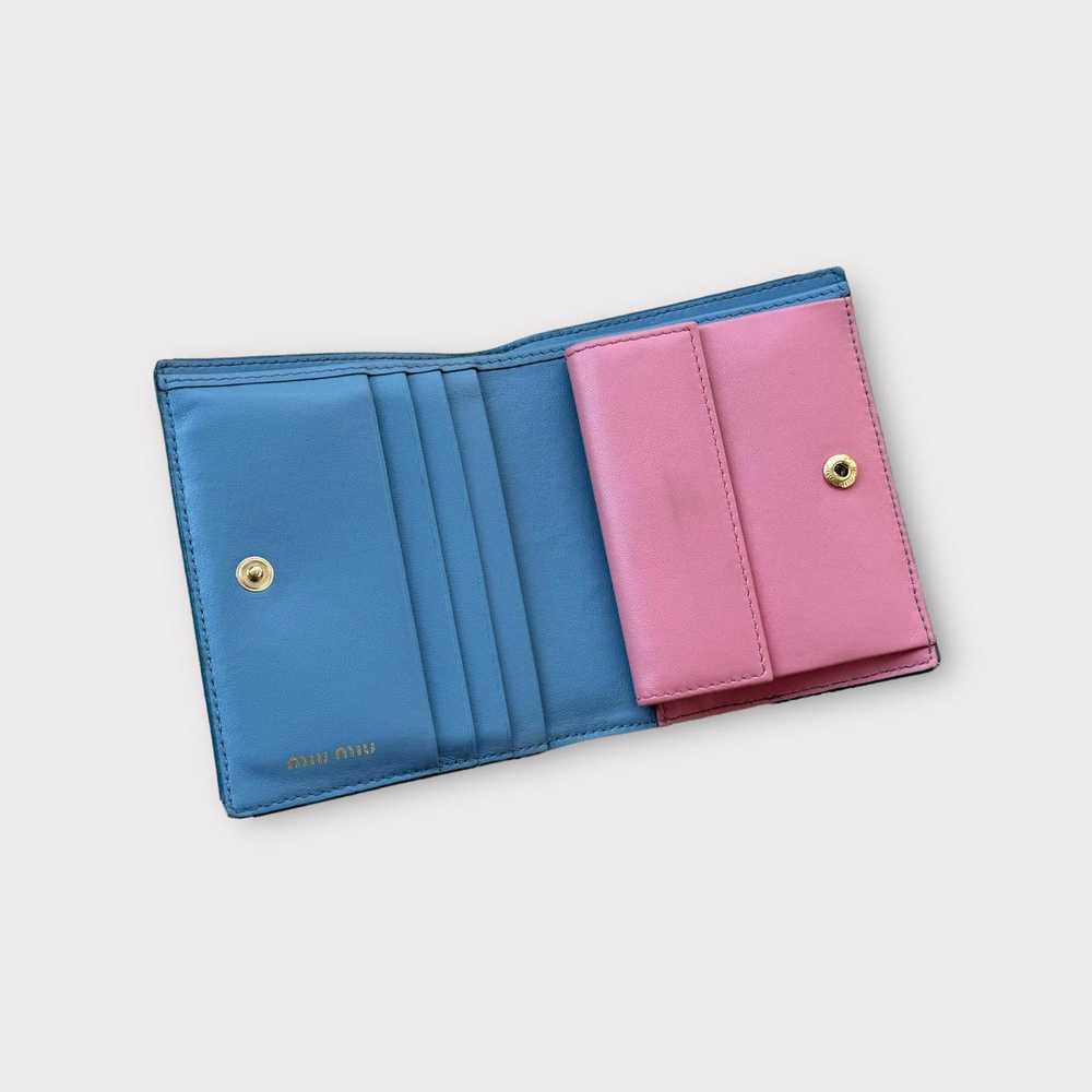 Miu Miu miu miu blue bow wallet - image 3