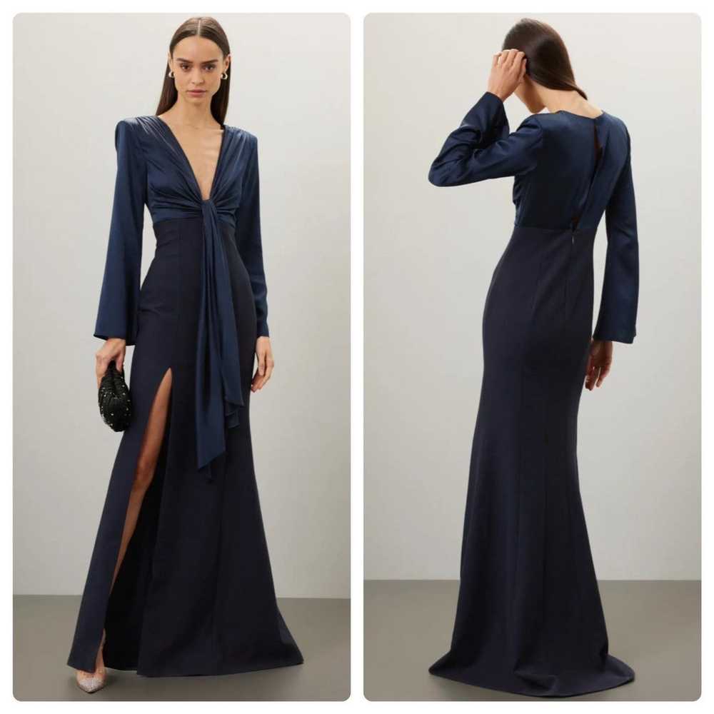 Cinq a sept Cinq a Sept Julianne Gown blue maxi d… - image 1