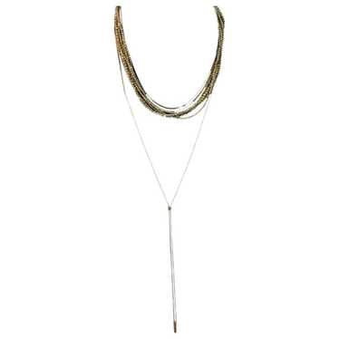 Brunello Cucinelli Silver long necklace - image 1