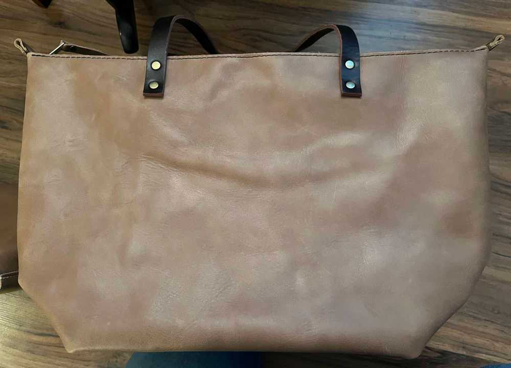 Portland Leather 'Almost Perfect' Leather Tote Bag - image 3