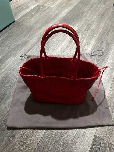 Bottega Veneta Bottega medium size hand bag red