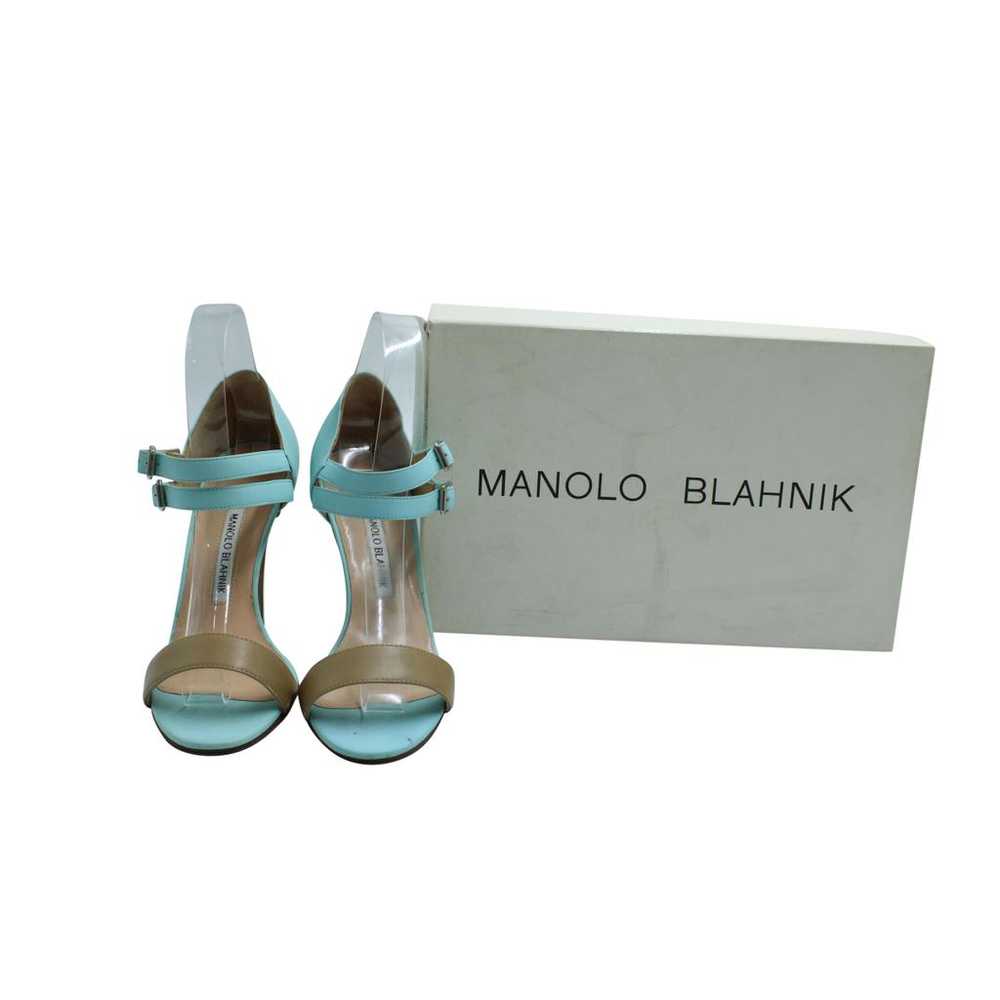 Manolo Blahnik Leather heels - image 7