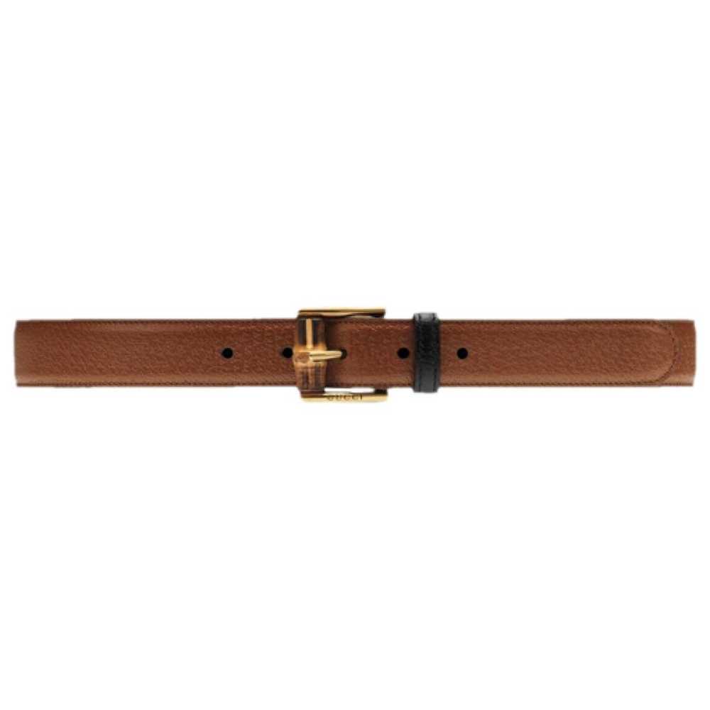 Gucci Leather belt - image 1