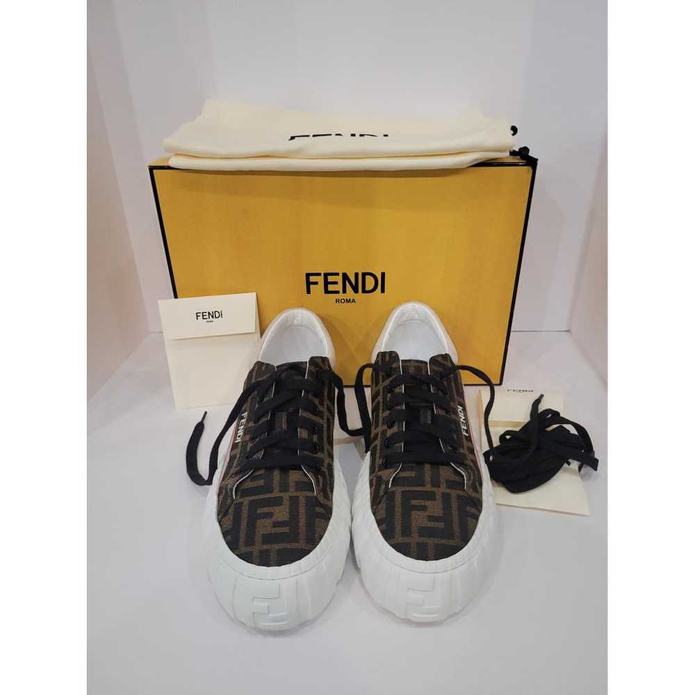 Fendi Leather lace ups - image 3