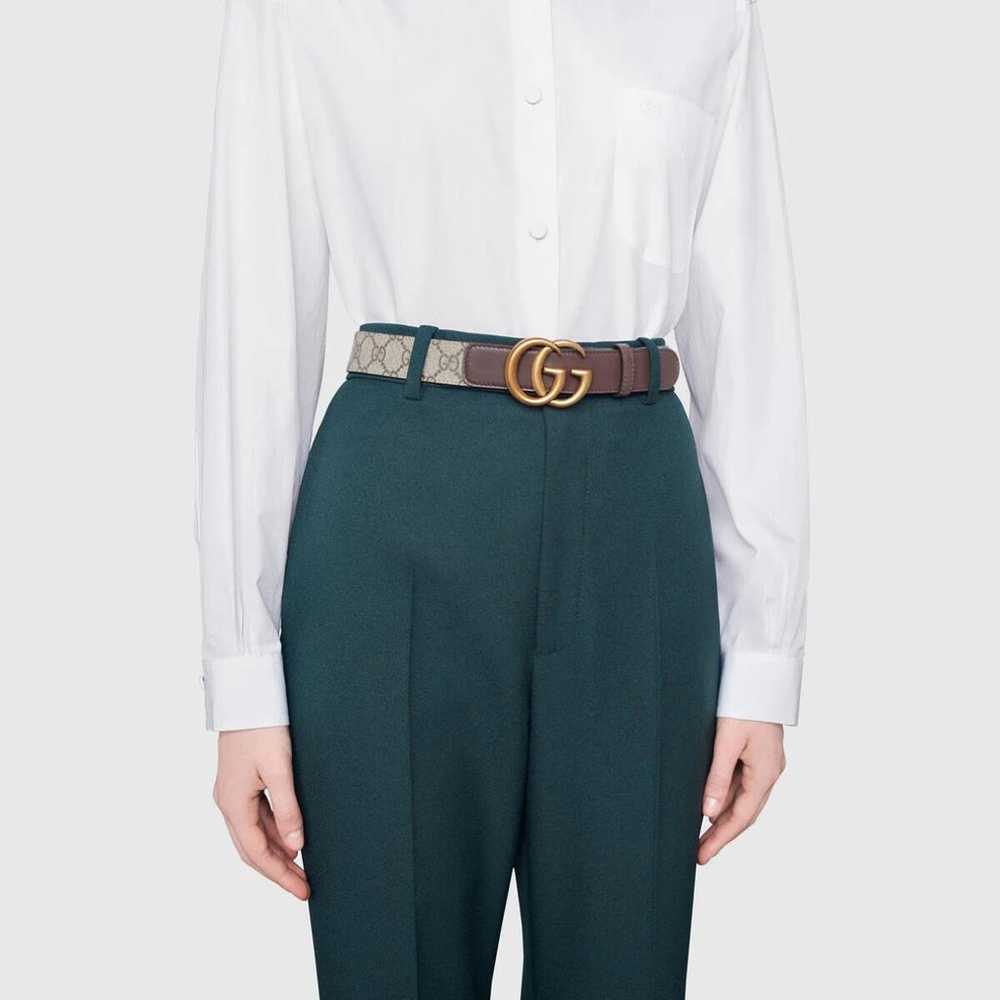 Gucci Leather belt - image 3