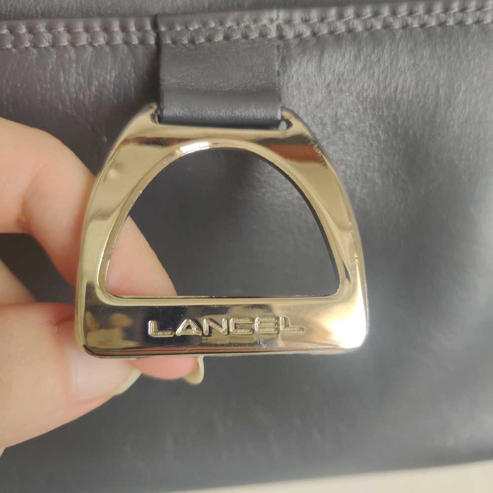 Lancel Vintage Lancel Paris Leather Y2K Crossbody… - image 9