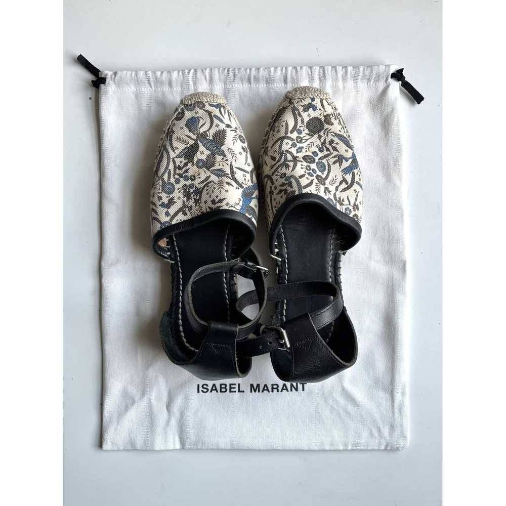 Isabel Marant Leather espadrilles - image 3