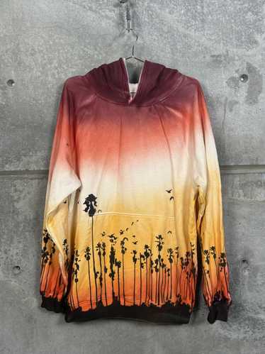 Camp High $268 CAMP HIGH TYE DYE PALM TREE HOODIE 