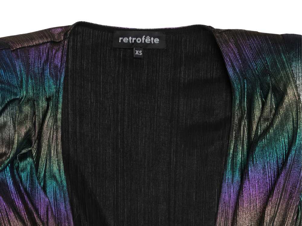 Black & Multicolor Retrofete Harmony Oil Slick Ma… - image 4