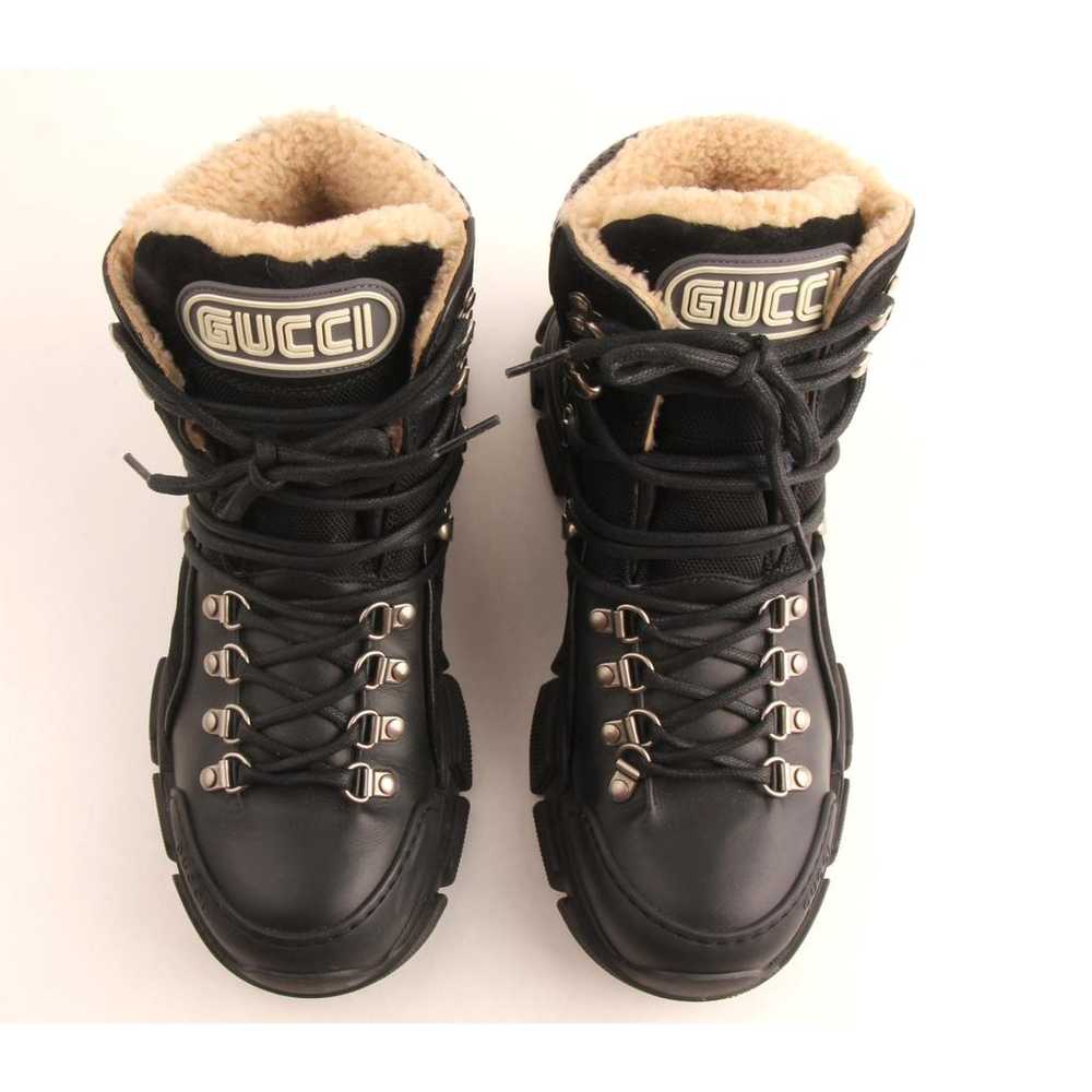 Gucci Leather boots - image 10