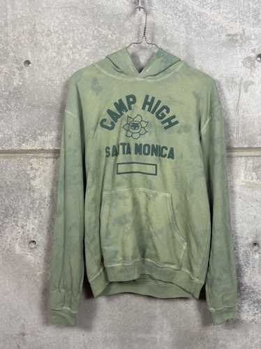 Camp High $268 CAMP HIGH GREEN LOGO HOODIE - image 1