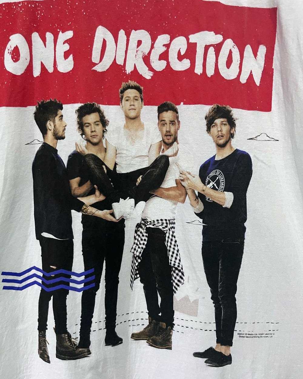 Vintage One direction 2014 Official Tour shirt - image 1