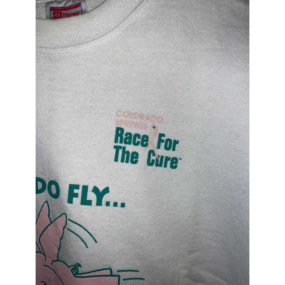 Hanes 90s Pigs Do Fly Get A Mammogram Race The Cu… - image 3