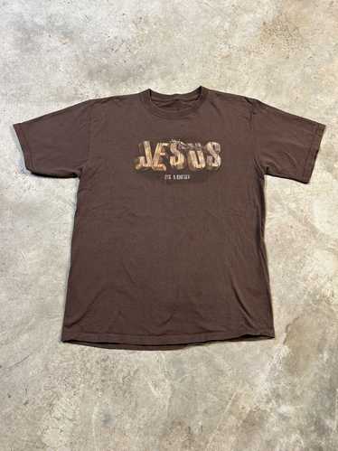 Streetwear × Vintage Vintage Y2K Jesus Is Lord Tee