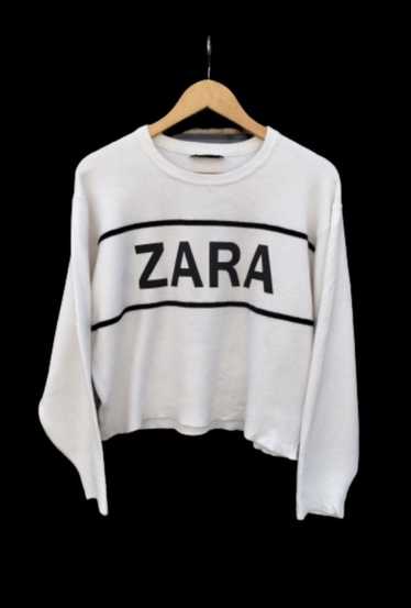 Homespun Knitwear × Rare × Zara ZARA Spellout Crop