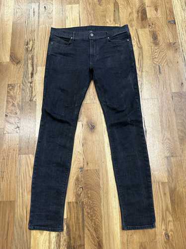 Rta RTA Sinners Plain Black Denim Jeans Sz 36