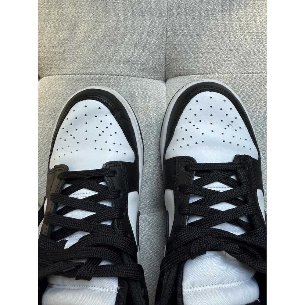 Nike SB Dunk Low leather trainers - image 6