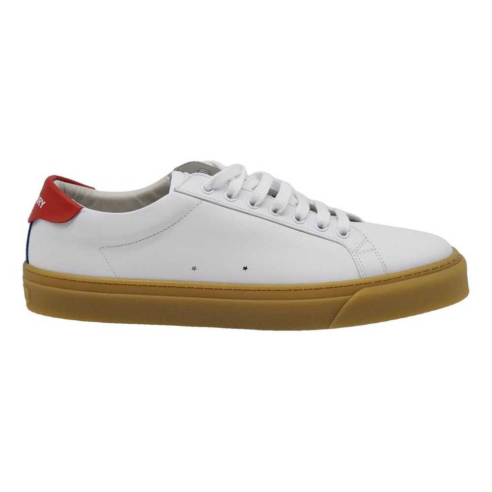 Burberry Leather low trainers - image 1