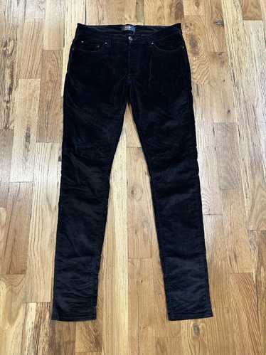 Amiri Amiri Plain Black Velour Jeans Sz 33