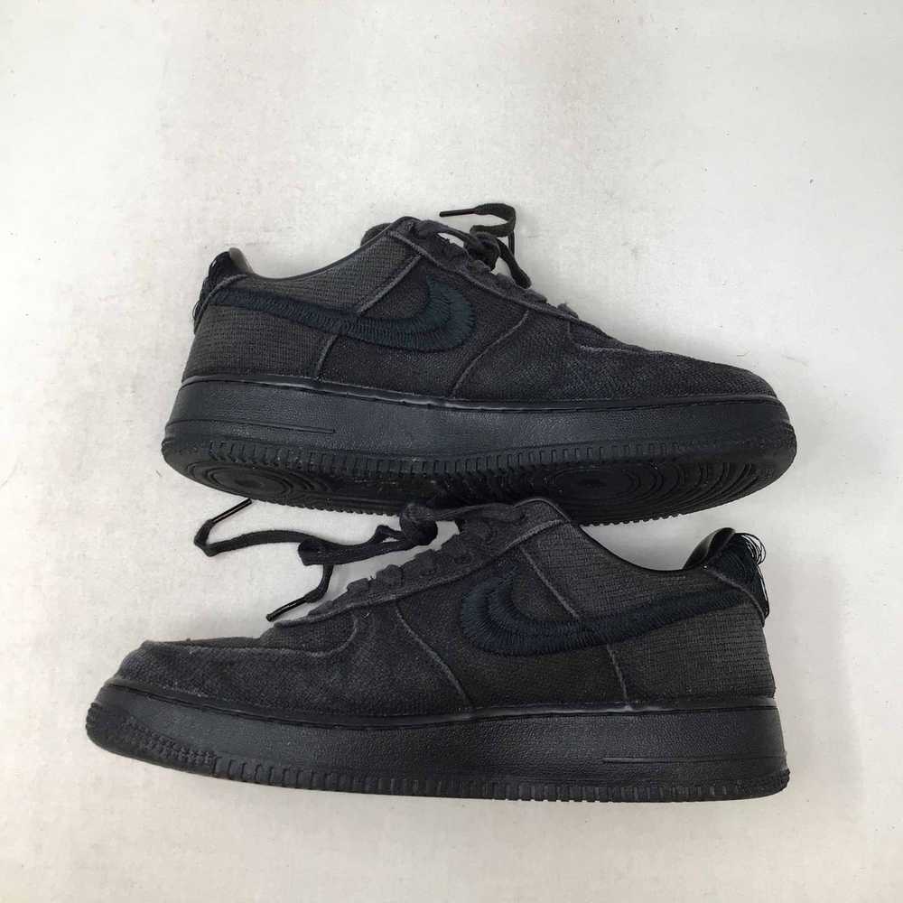 Nike Stussy x Air Force 1 Low Triple Black - image 1