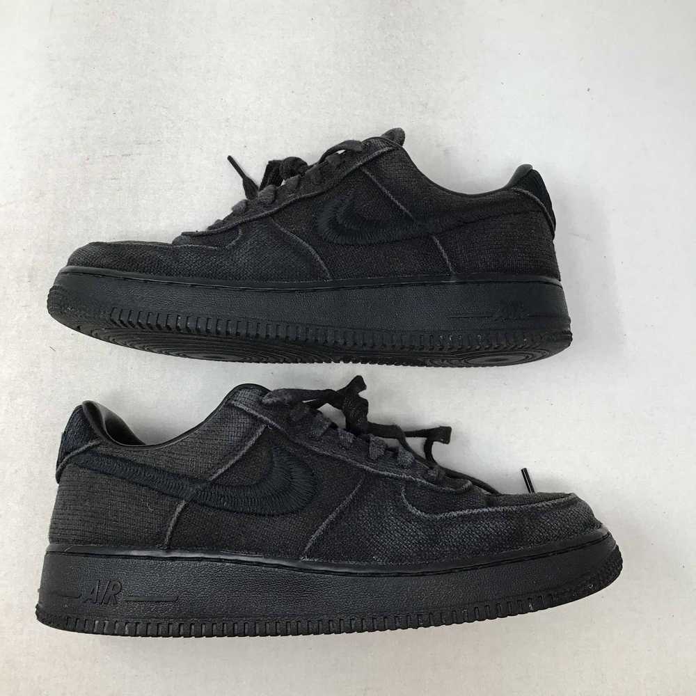 Nike Stussy x Air Force 1 Low Triple Black - image 2