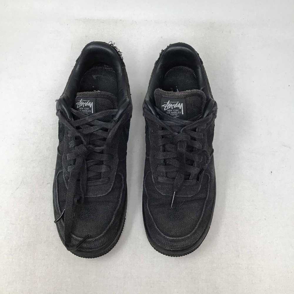 Nike Stussy x Air Force 1 Low Triple Black - image 3