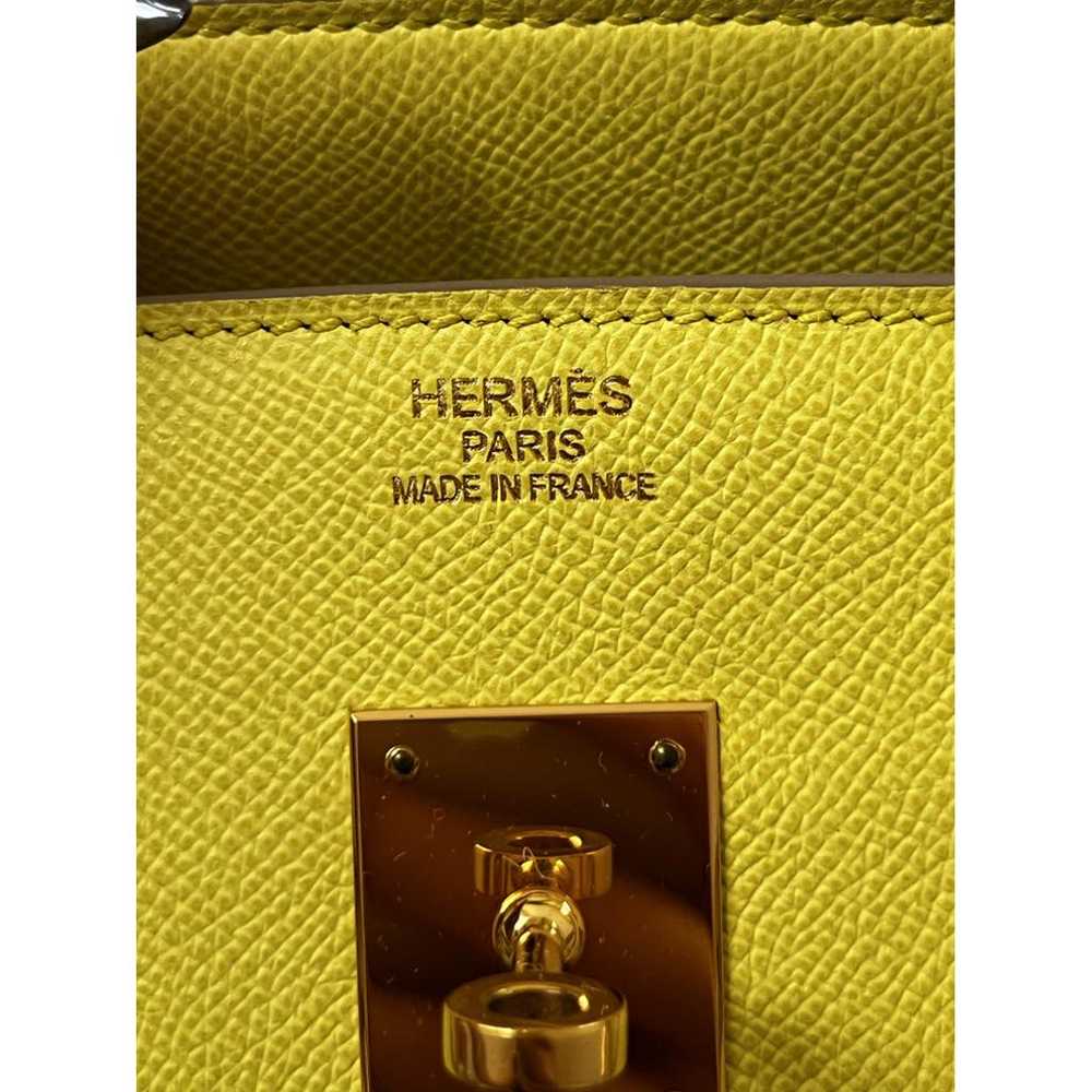 Hermès Birkin 35 leather handbag - image 11