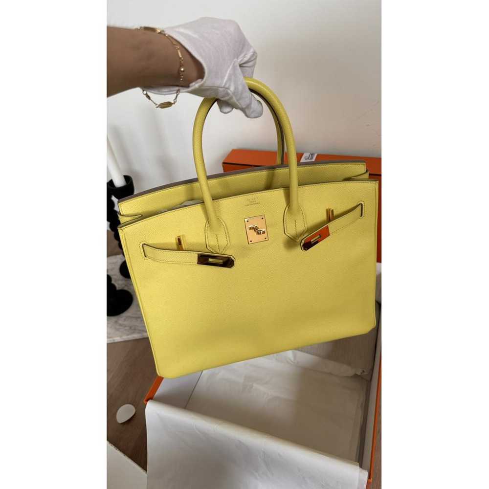 Hermès Birkin 35 leather handbag - image 6