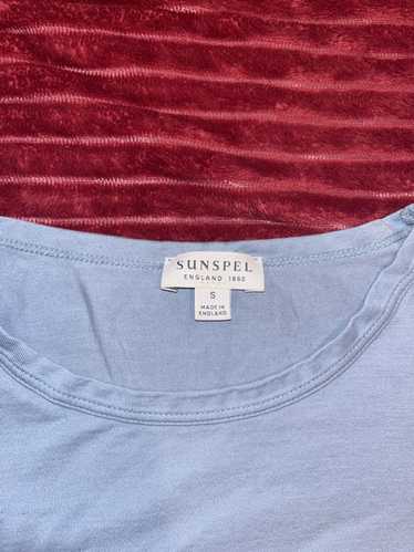 Sunspel Sunspel England powder blue shirt