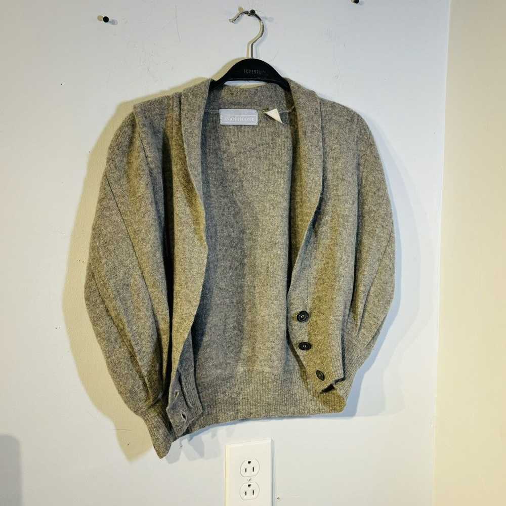 Evan Picone Evan Picone Crop Botton Up Knit Wool … - image 7